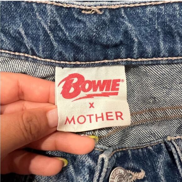 MOTHER DENIM The Bowie Rambler Studded Zip Ankle Jeans - Picture 9 of 14